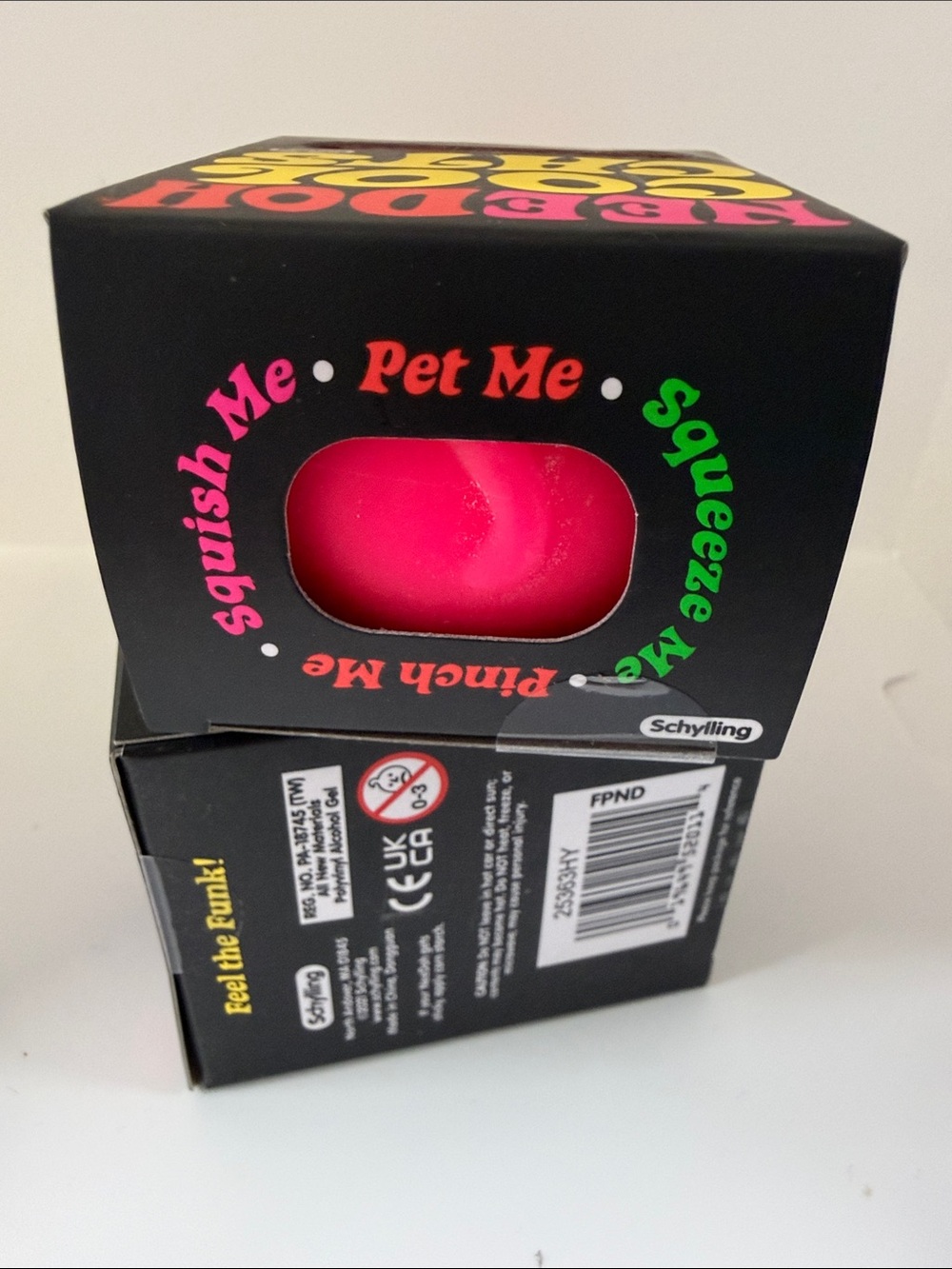New Doh Cool Cat Fidget Toy ~ Hot Pink ~ Lot of 1 Only - Picture 4 of 5